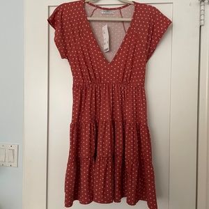 NWT Urban Outfitters Julia Tiered Dress
